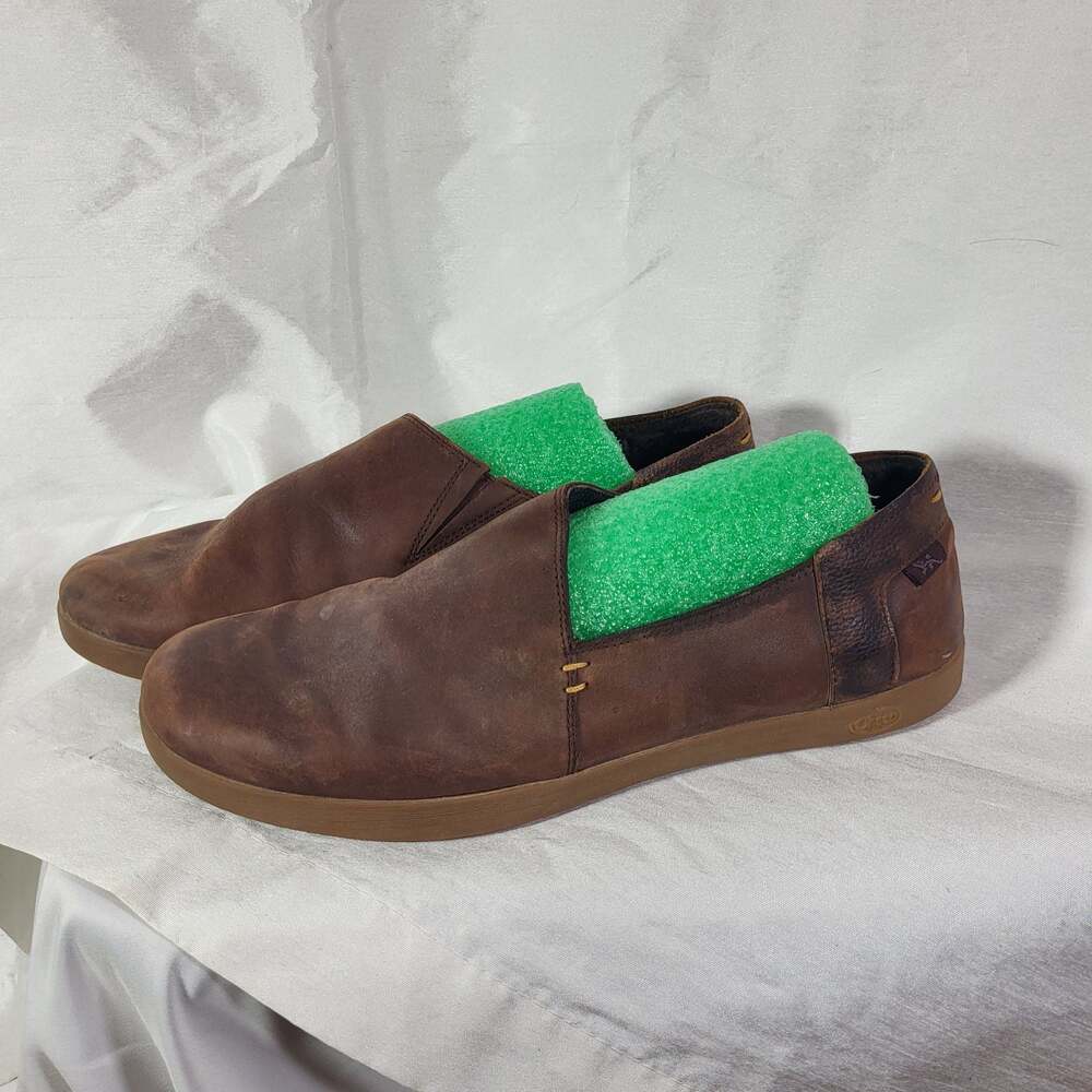 Chaco Ionia Leather Slip-On Shoes, size 11